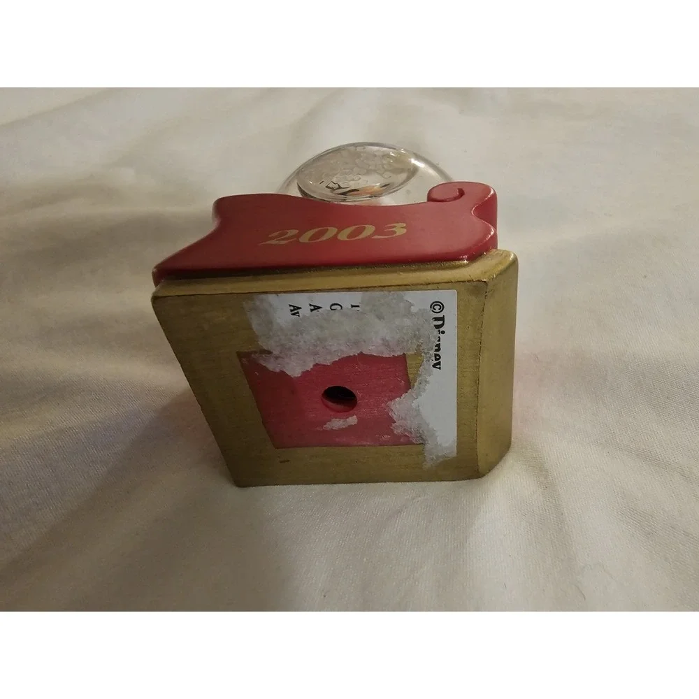 2003 JCP Mickey Mouse Disney Mini Snow Globe‎ JC Penney Exclusive 2.5